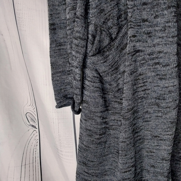 Zara Knit Open Front Black Cardigan - Picture 4 of 15